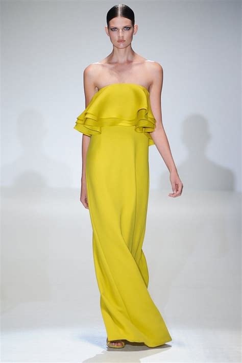 gucci yellow dress 2013|Gucci spring dresses 2013.